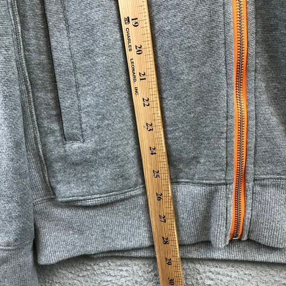 Lululemon Fleece Jacket Mens L Grey Hoodie Full zip - Picture 8 of 11